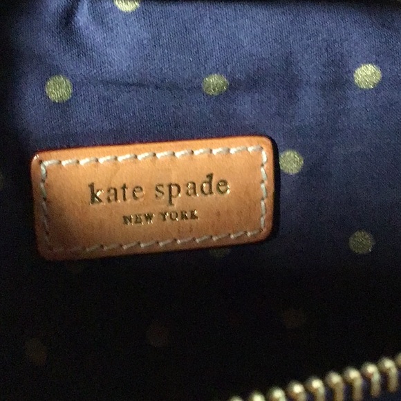Kate spade VINTAGE STRAW '!!!! Red white and blue - Picture 5 of 5
